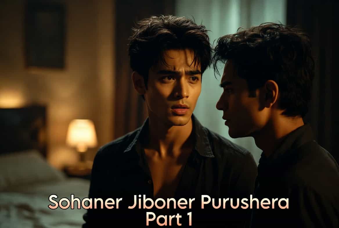 Sohaner Jiboner Purushera Part 1 | সোহানের জীবনের পুরুষেরা পর্ব ১ - Handsome Bengali men intimate adult story banner, bangla gay story